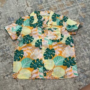 NWOT Janie and Jack Hawaiian shirt 2T